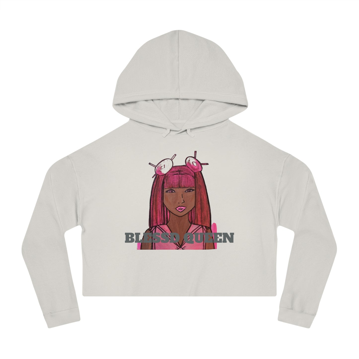 Cropped Sailor Queen x Blessed Hoodie
