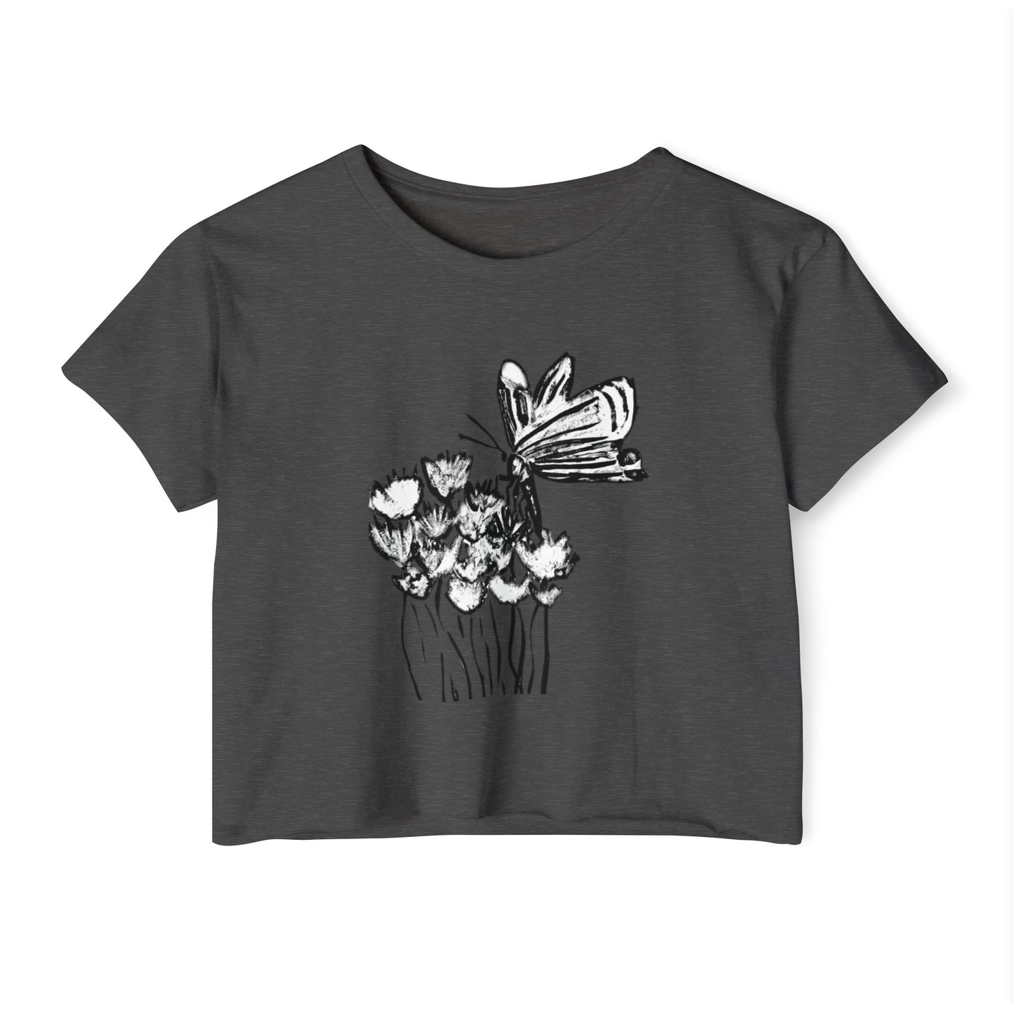 Croptop Butterfly