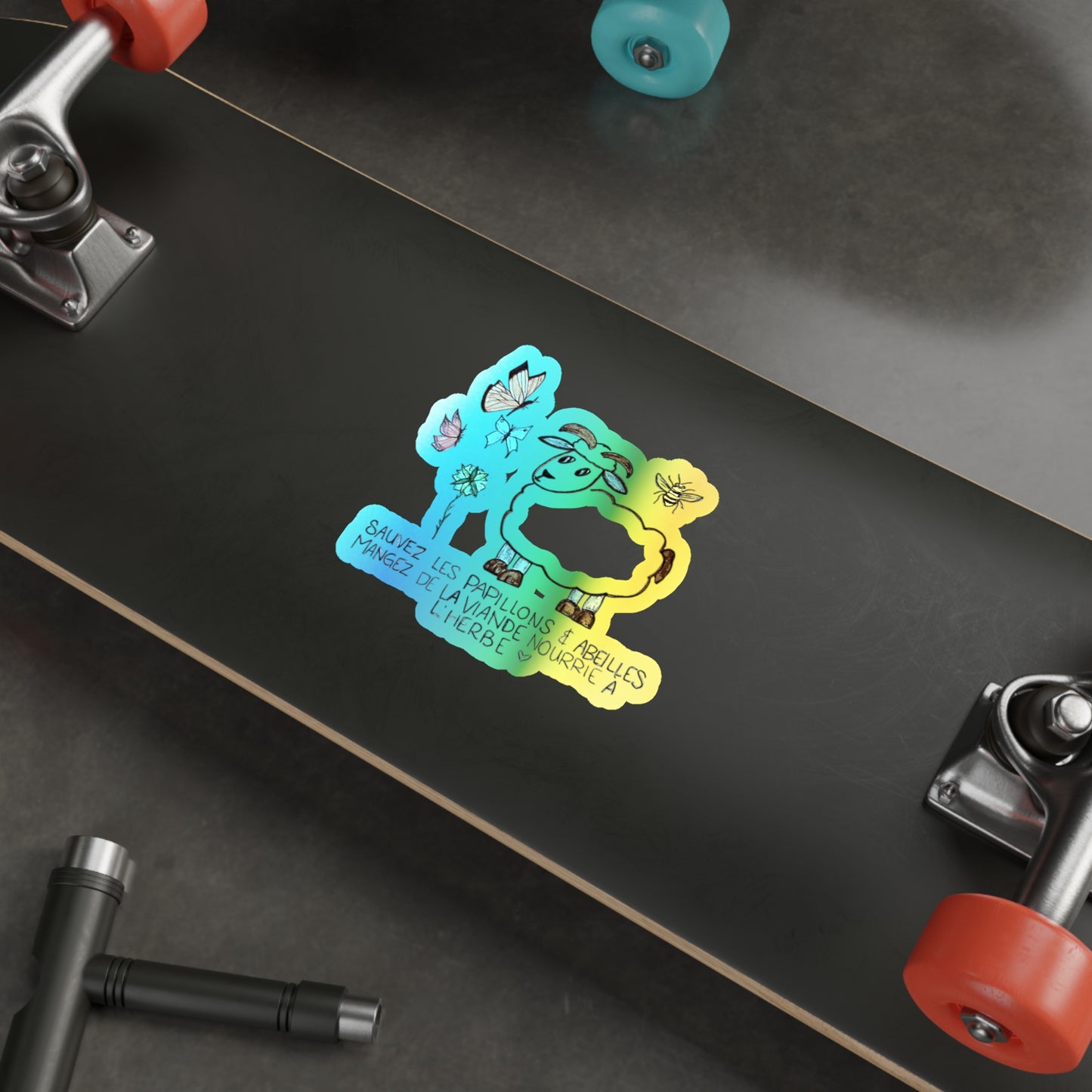 Holographic Nature Sticker