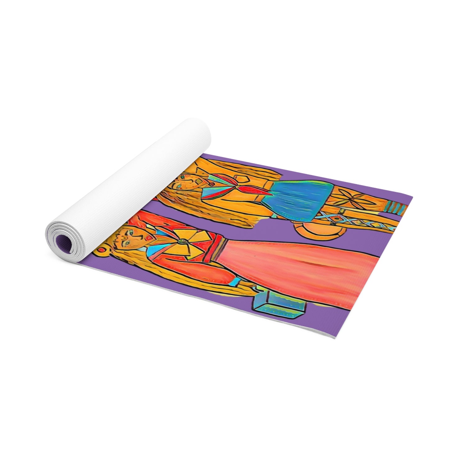 Yoga Mat Sailor Moon & Sailor Venus [Purple]