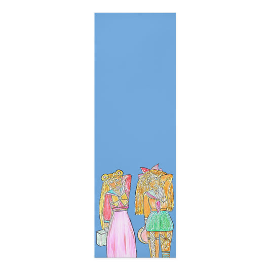 Yoga Mat Sailor Moon & Sailor Venus [Aqua]