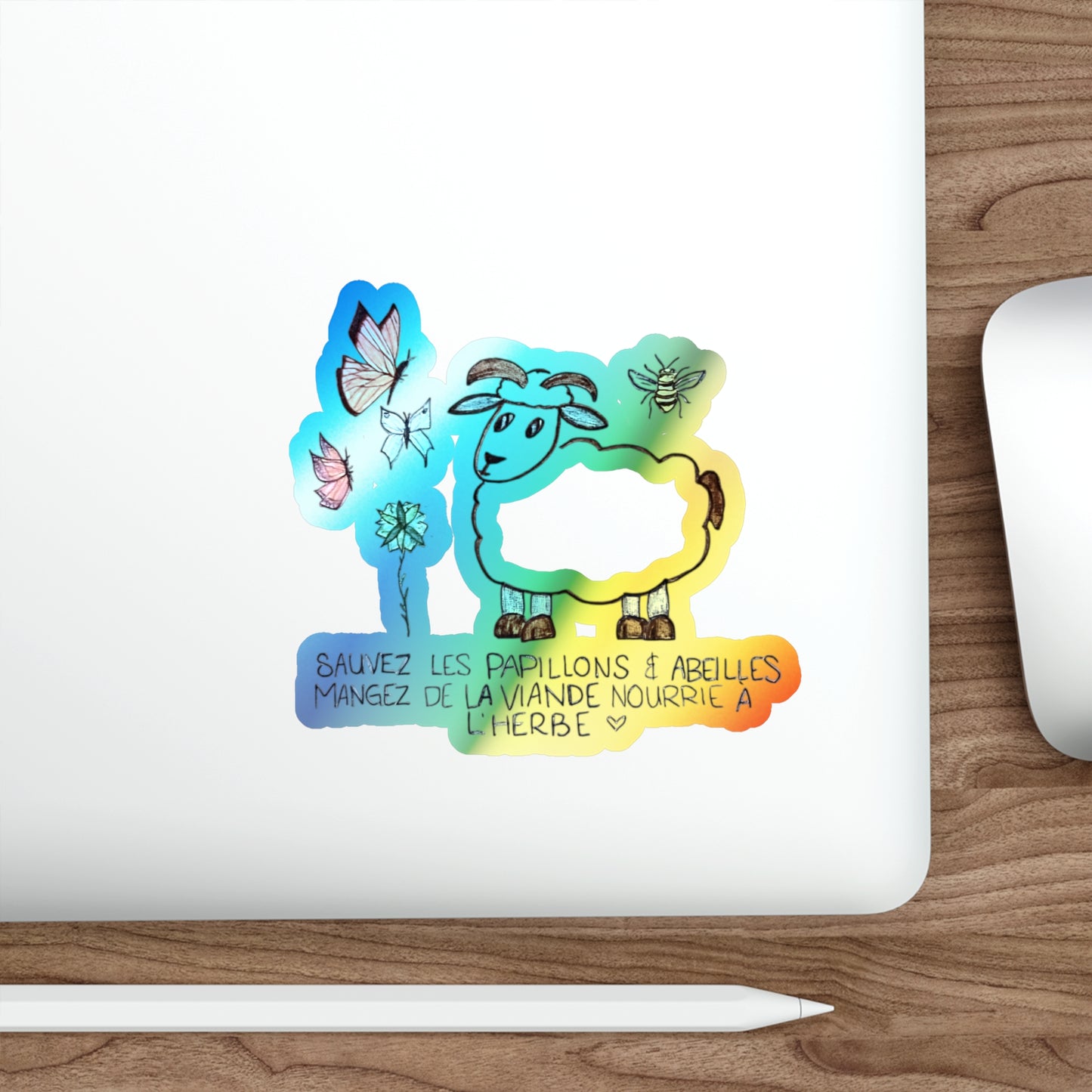 Holographic Nature Sticker