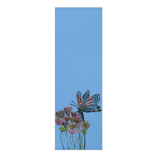 Yoga Mat Butterfly [Aqua]