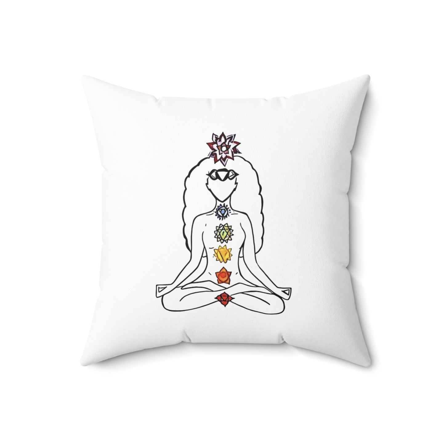 Pillow Chakras [White]