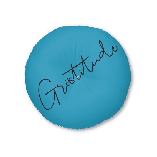 Floor Pillow Gratitude [Round]