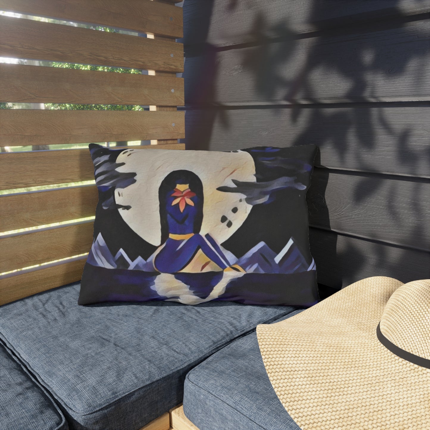 Outdoor Pillow Moon Fae