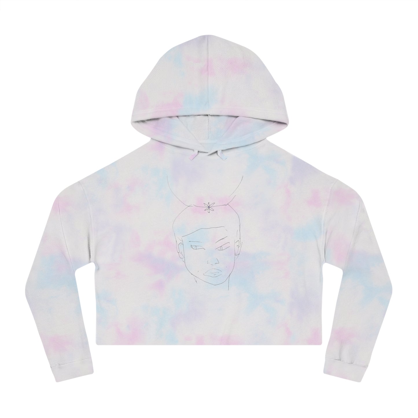 Cropped Huh Hoodie