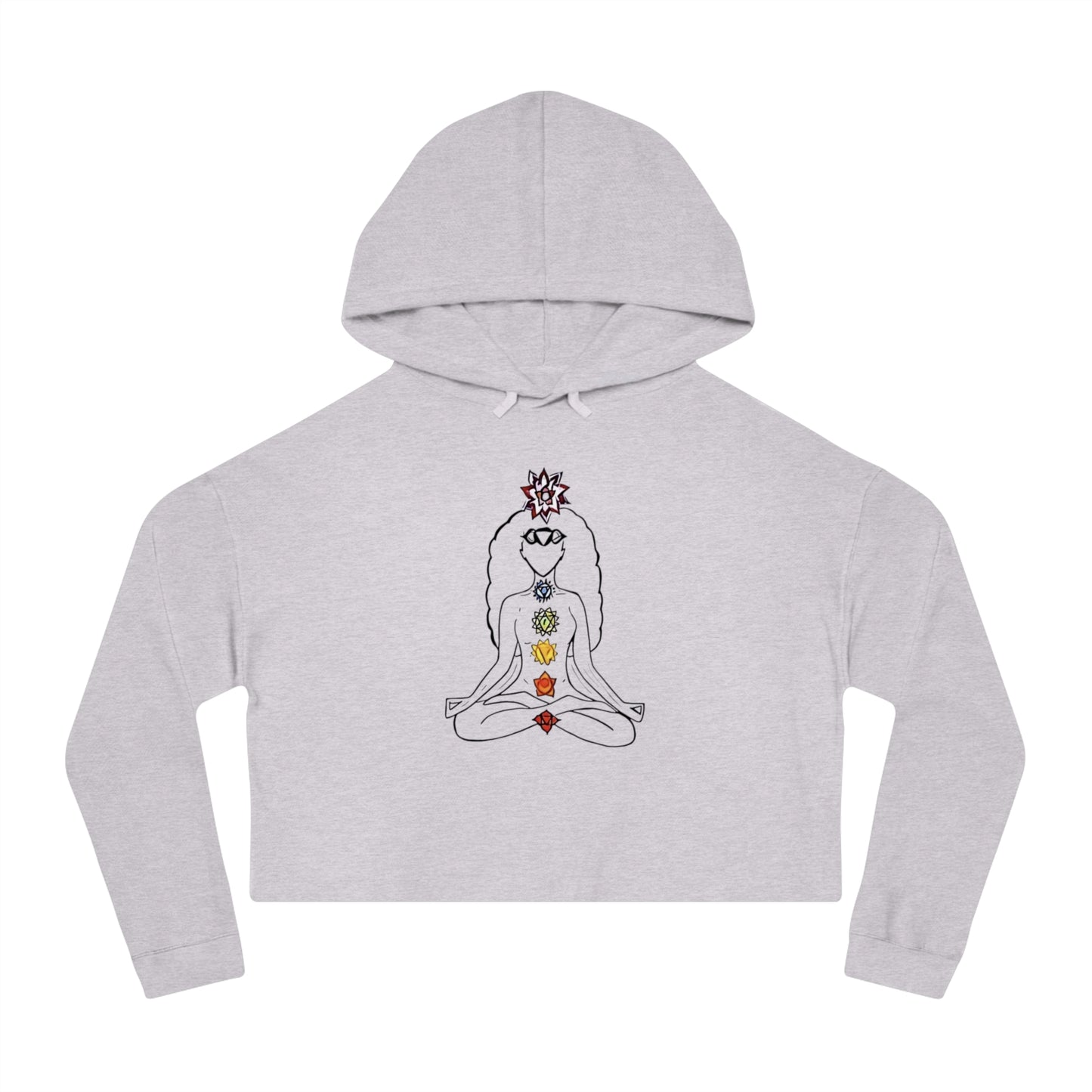 Cropped Chakras Hoodie