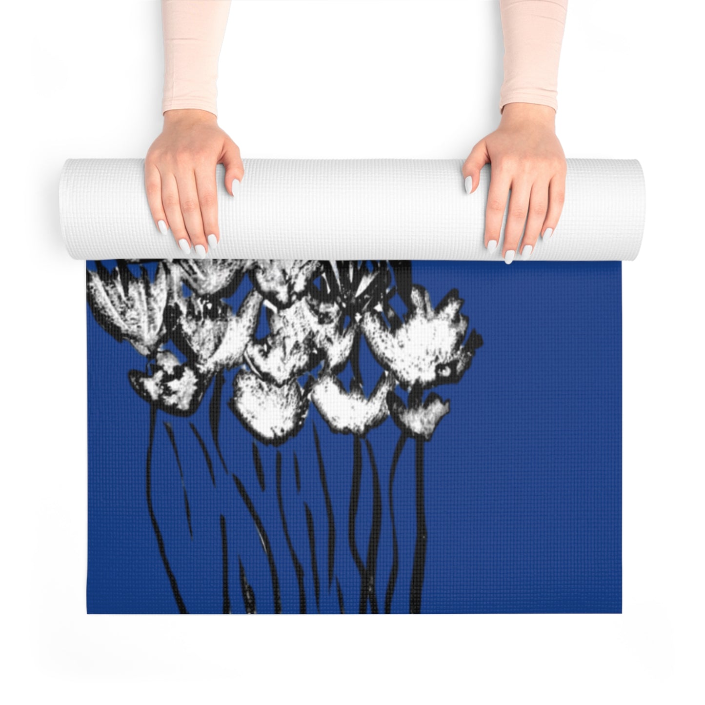 Yoga Mat Butterfly [Blue]