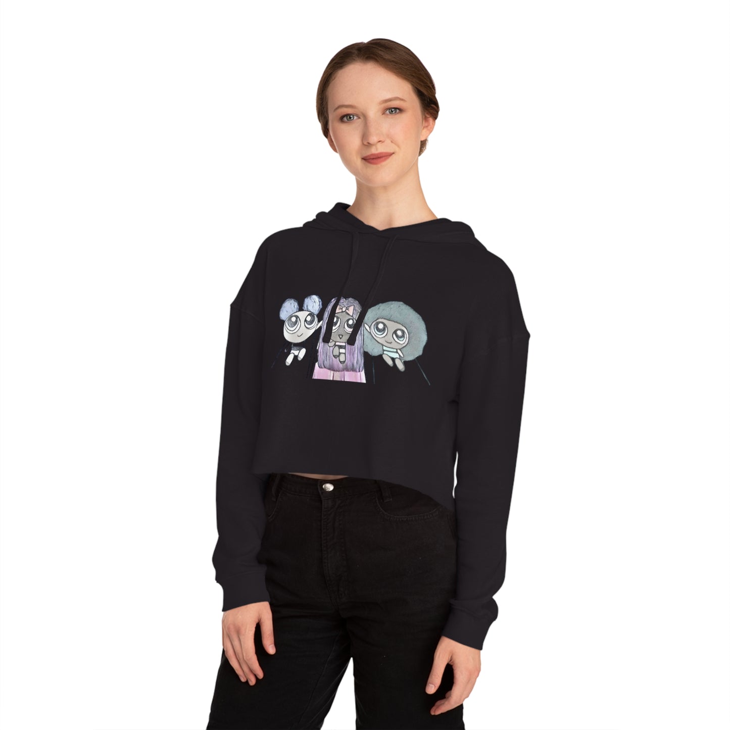 Cropped Hoodie Powerpuff Girls