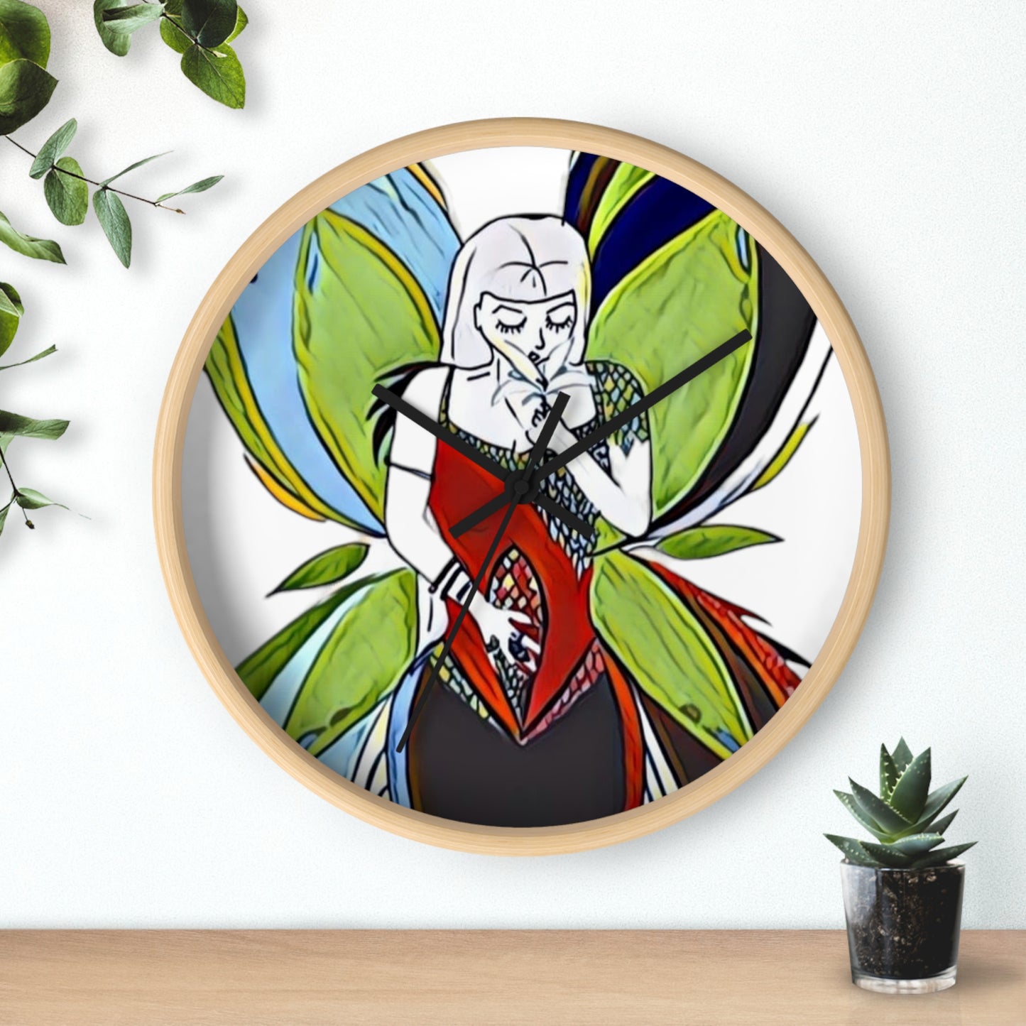 Wall Clock Fairy
