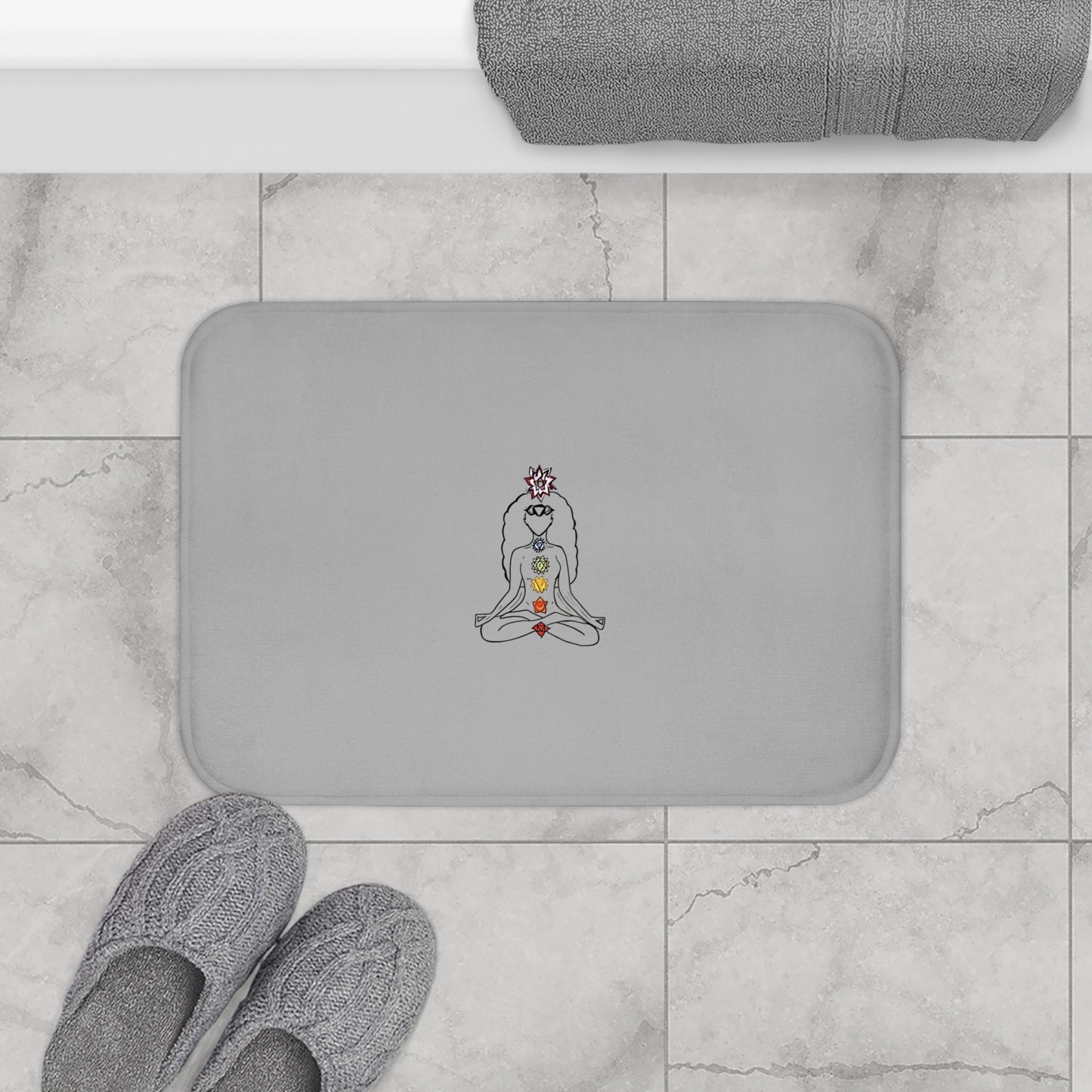 Bath Mat Chakras