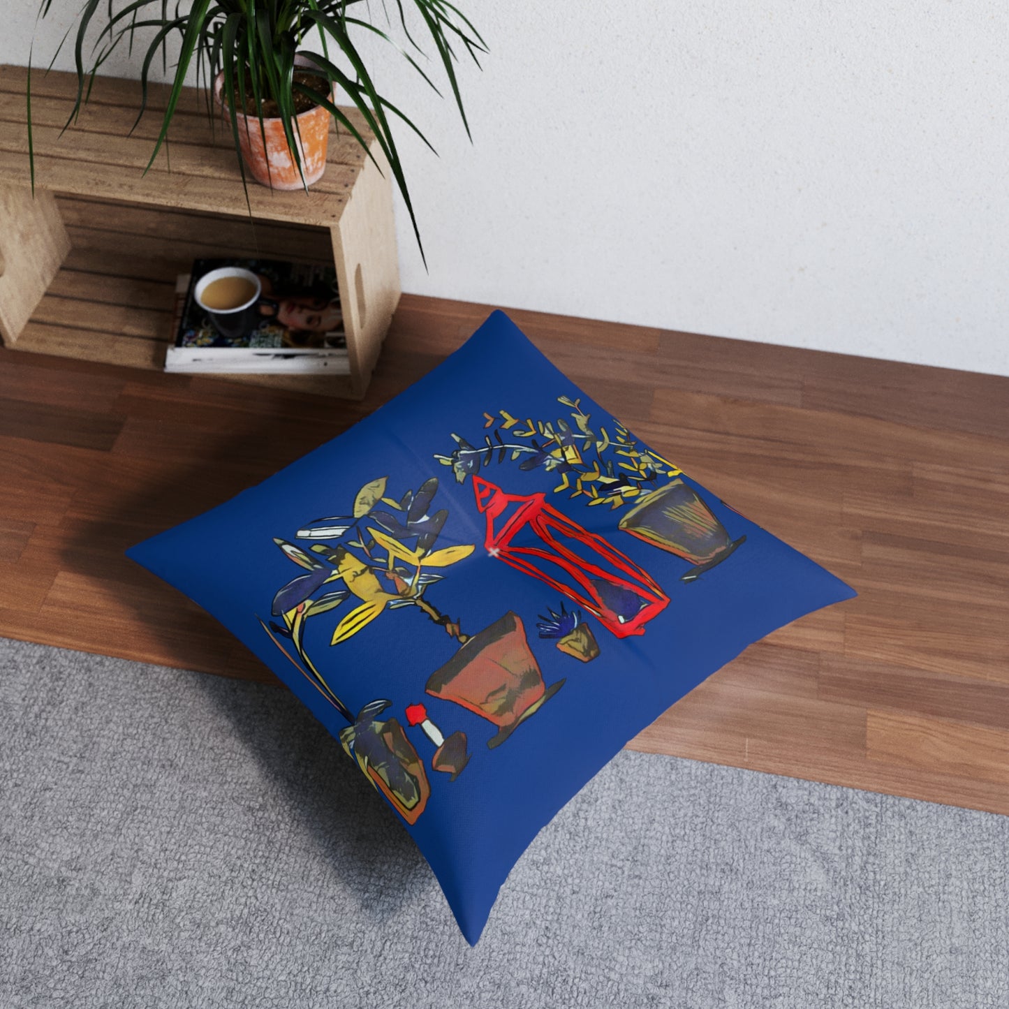 Floor Pillow Plants [Square]