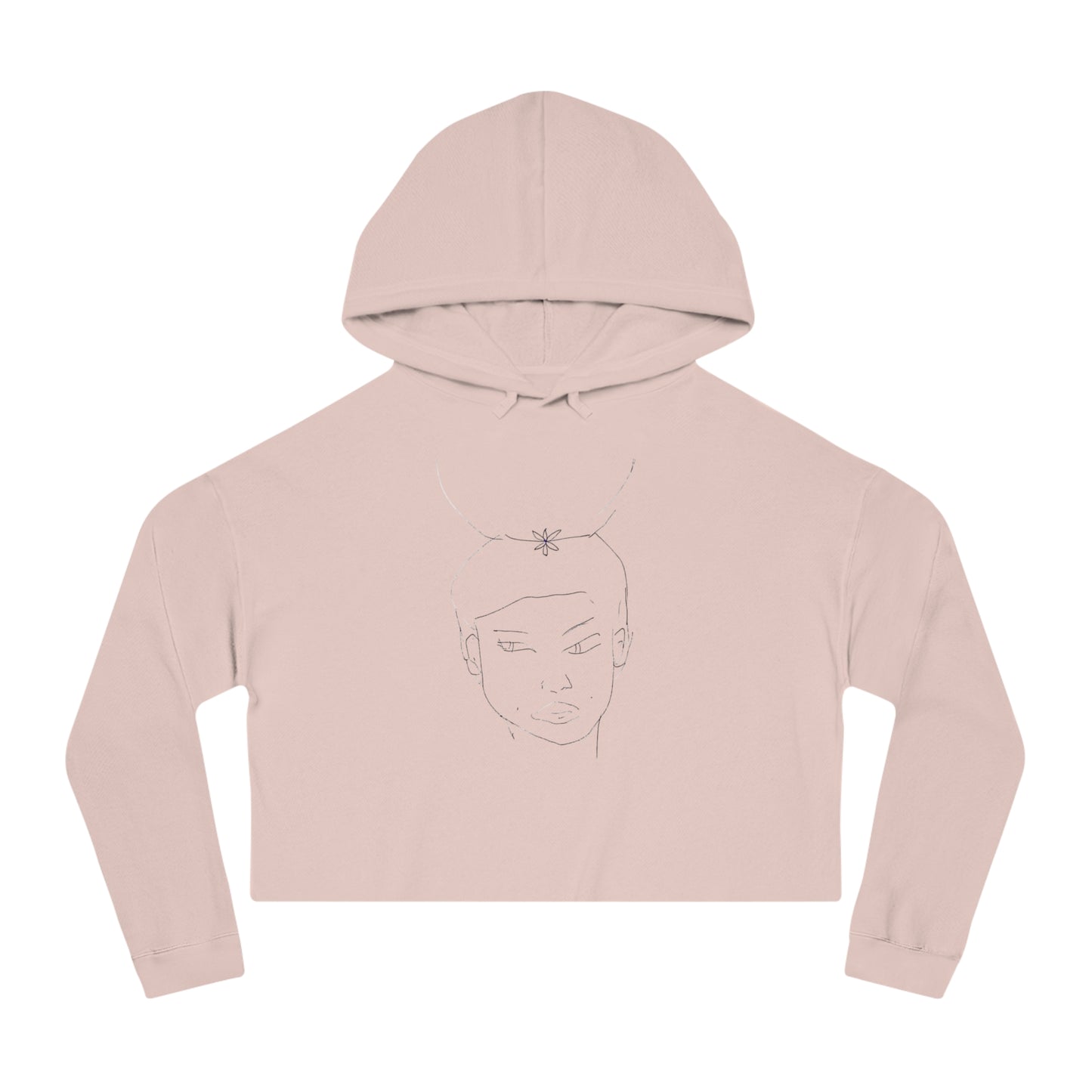 Cropped Huh Hoodie