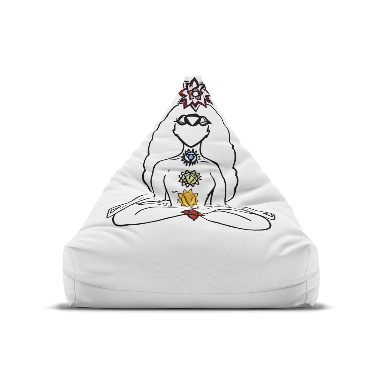 Bean Bag Chakras Chair Cover