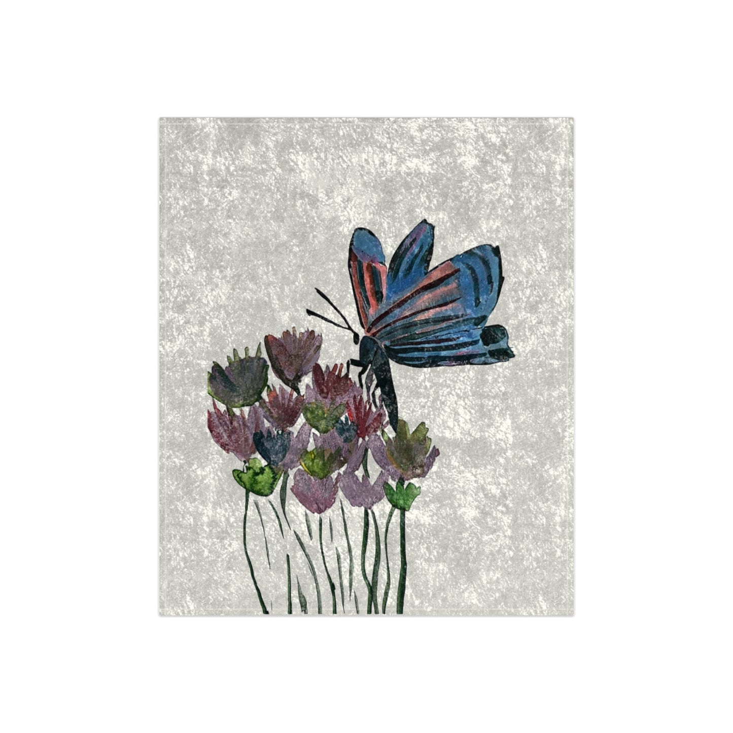 Velvet Butterfly Blanket