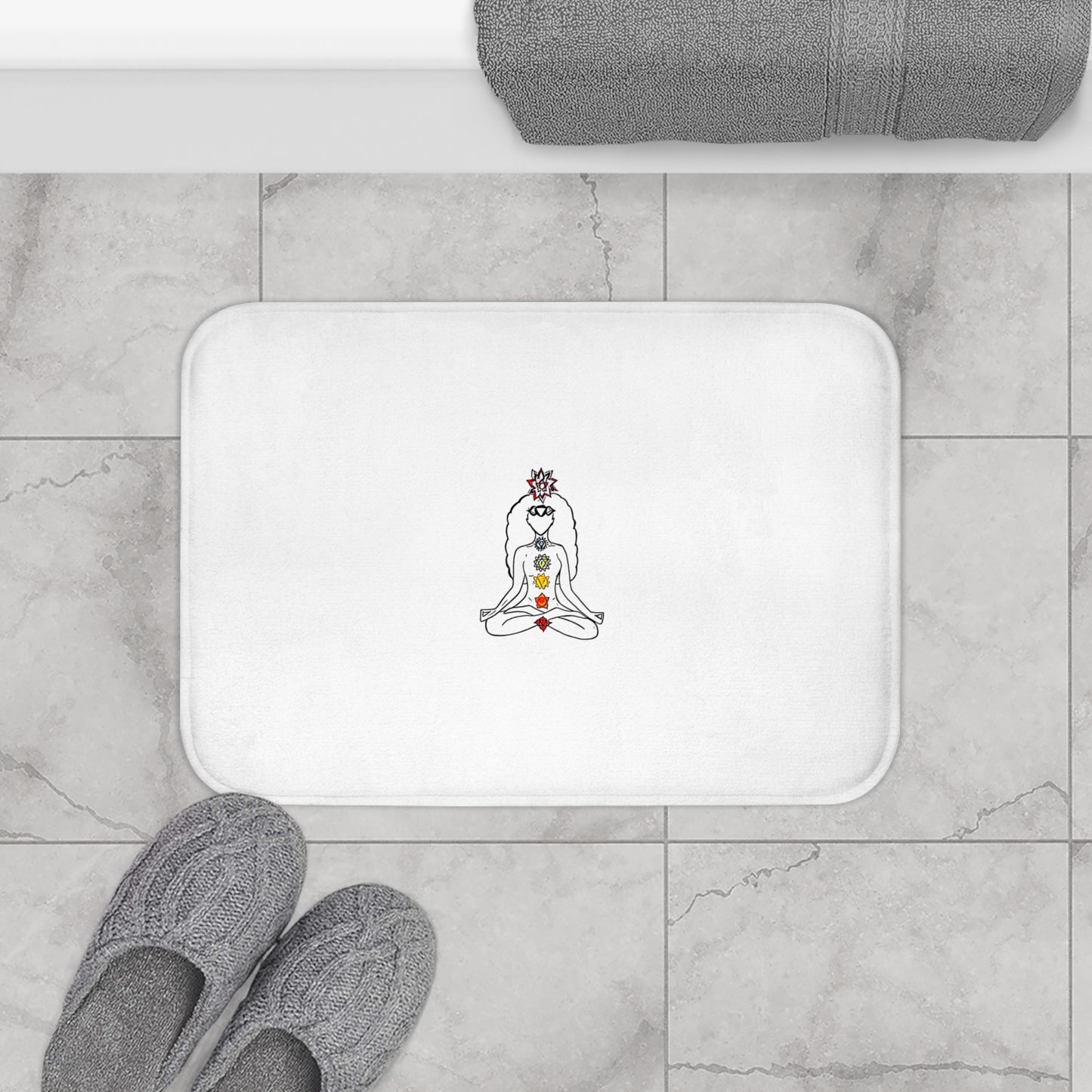 Bath Mat Chakras