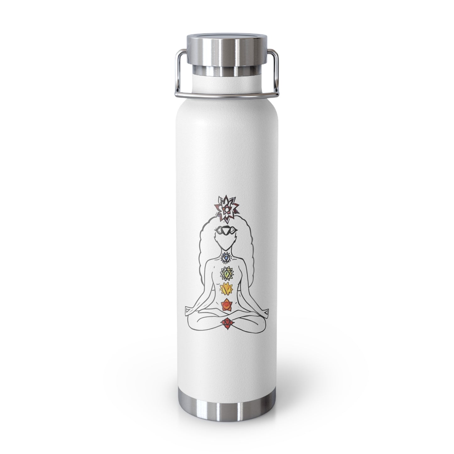 Copper Bottle [22oz] Chakras