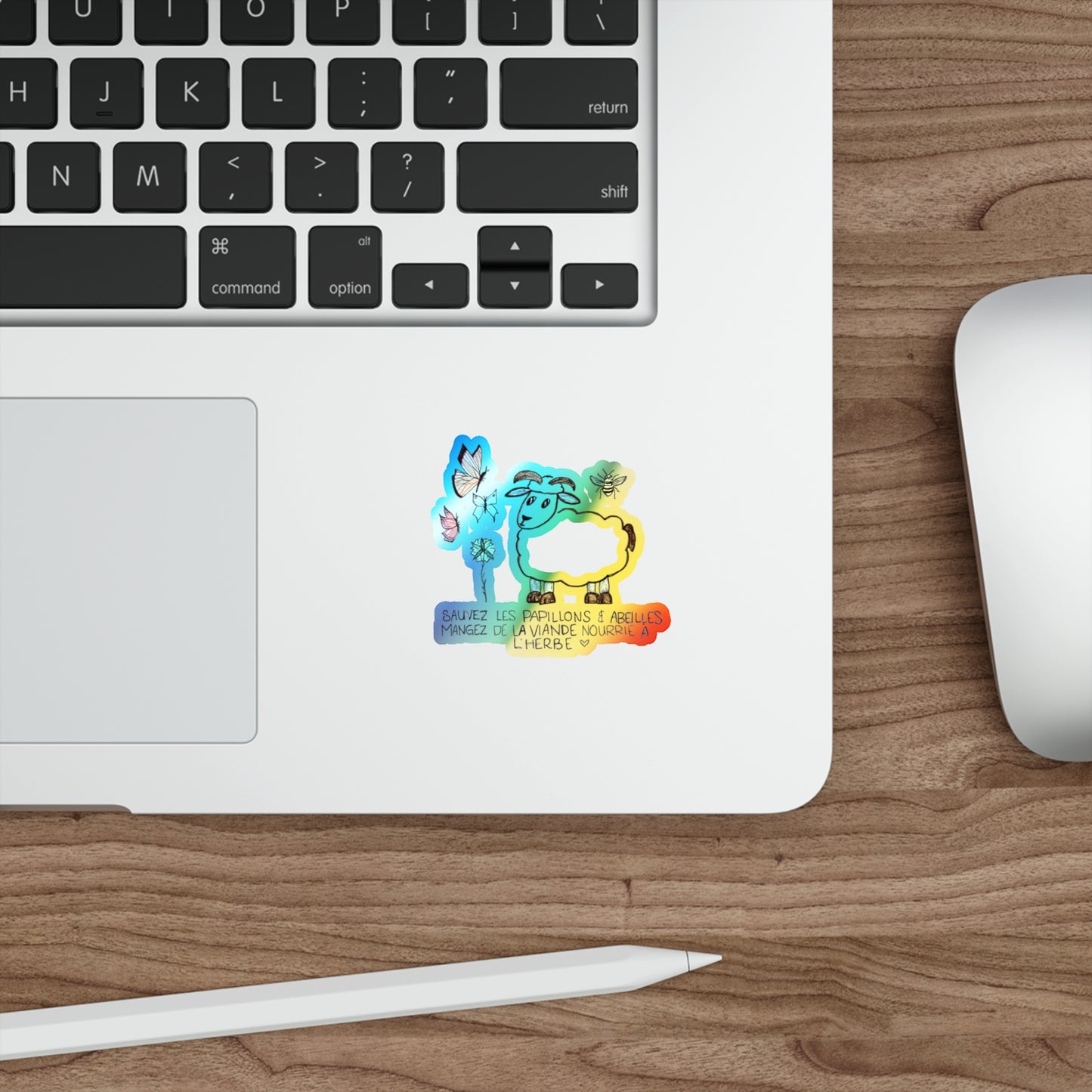 Holographic Nature Sticker