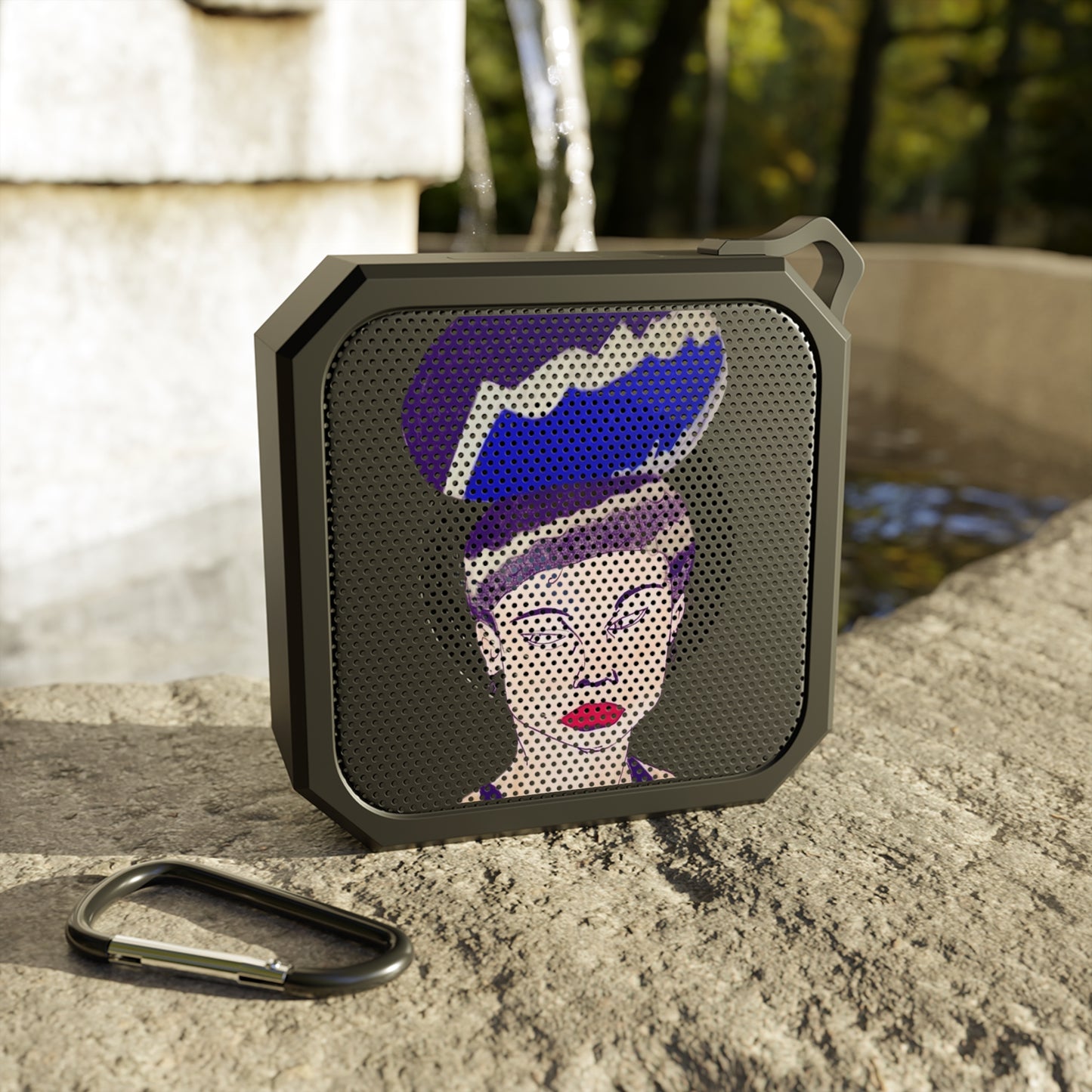 Bluetooth Bleue Speaker