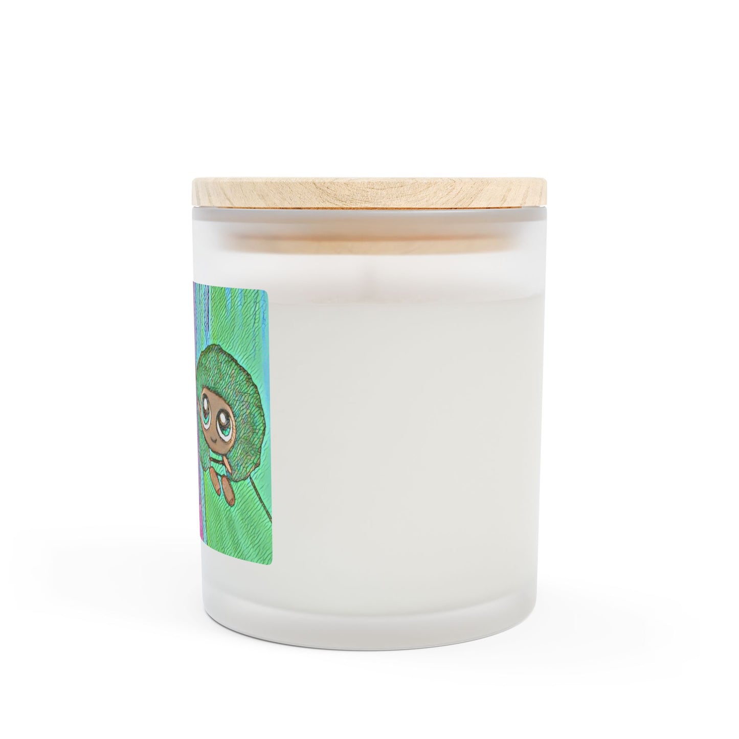 Scented Frosted Glass Candle [11oz] Powerpuff Girls