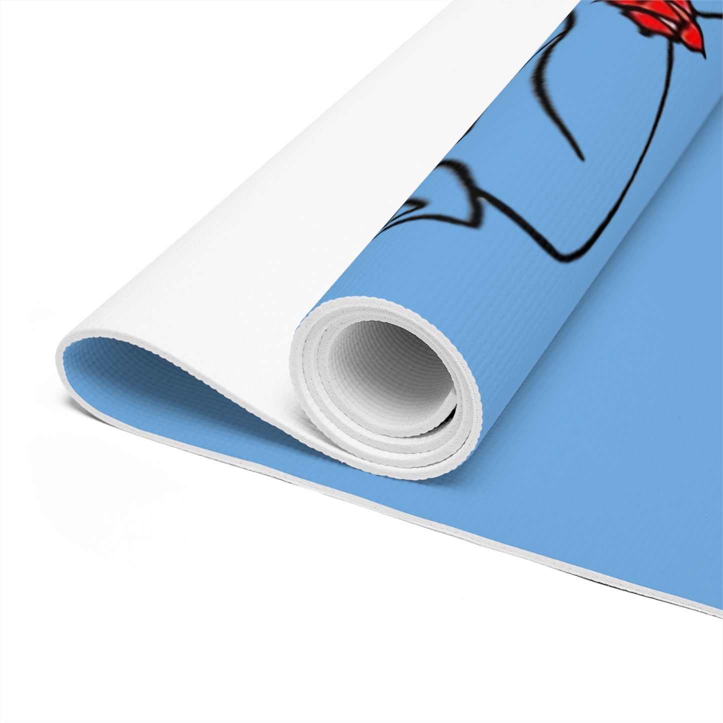 Yoga Mat Chakras [Aqua]