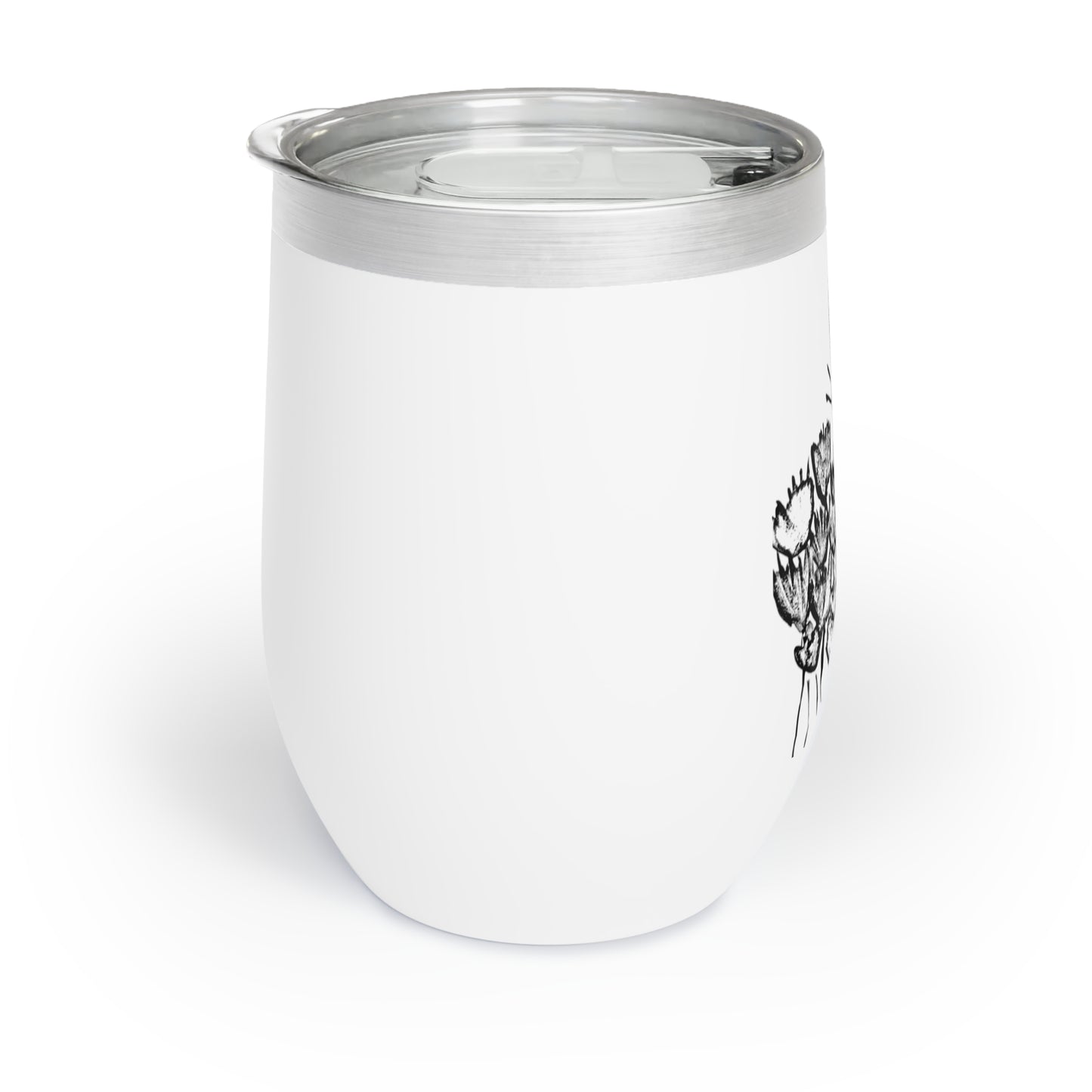 Tumbler [12oz] Butterfly - Black