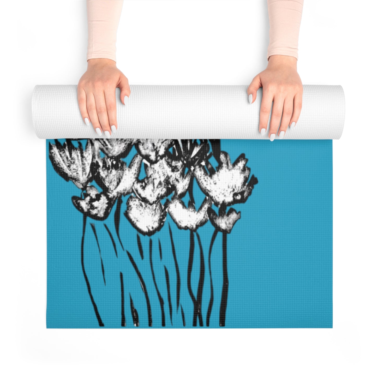 Yoga Mat Butterfly [Turquoise]
