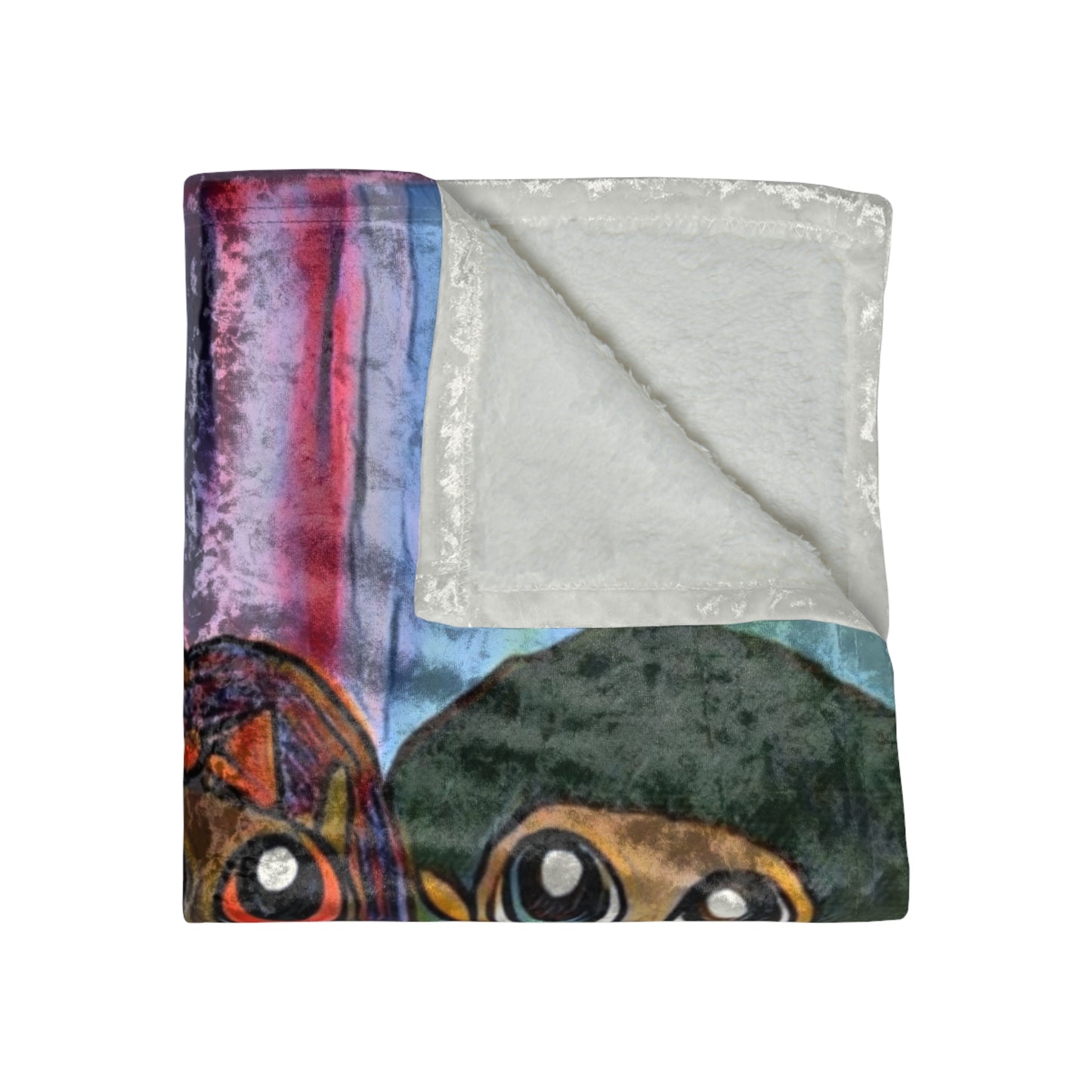Velvet Powerpuff Girls Blanket