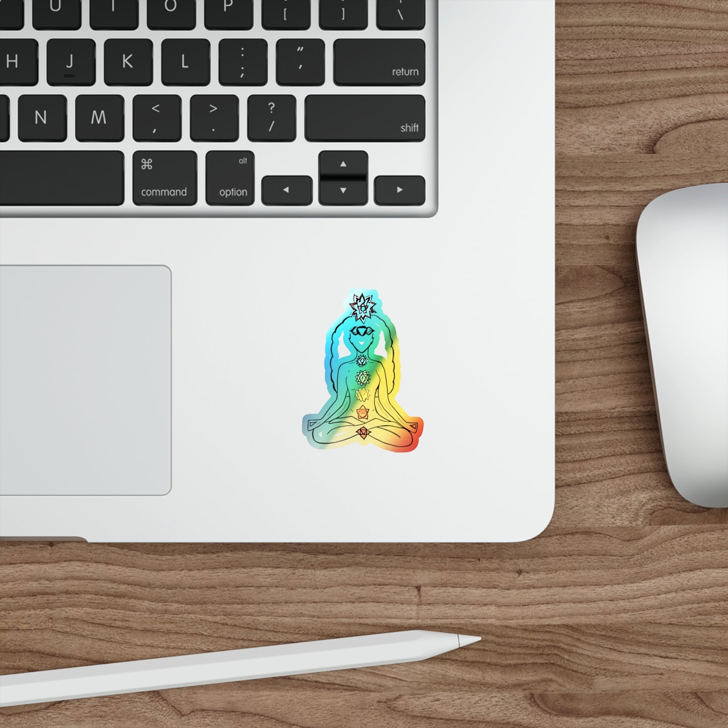Holographic Chakras Sticker