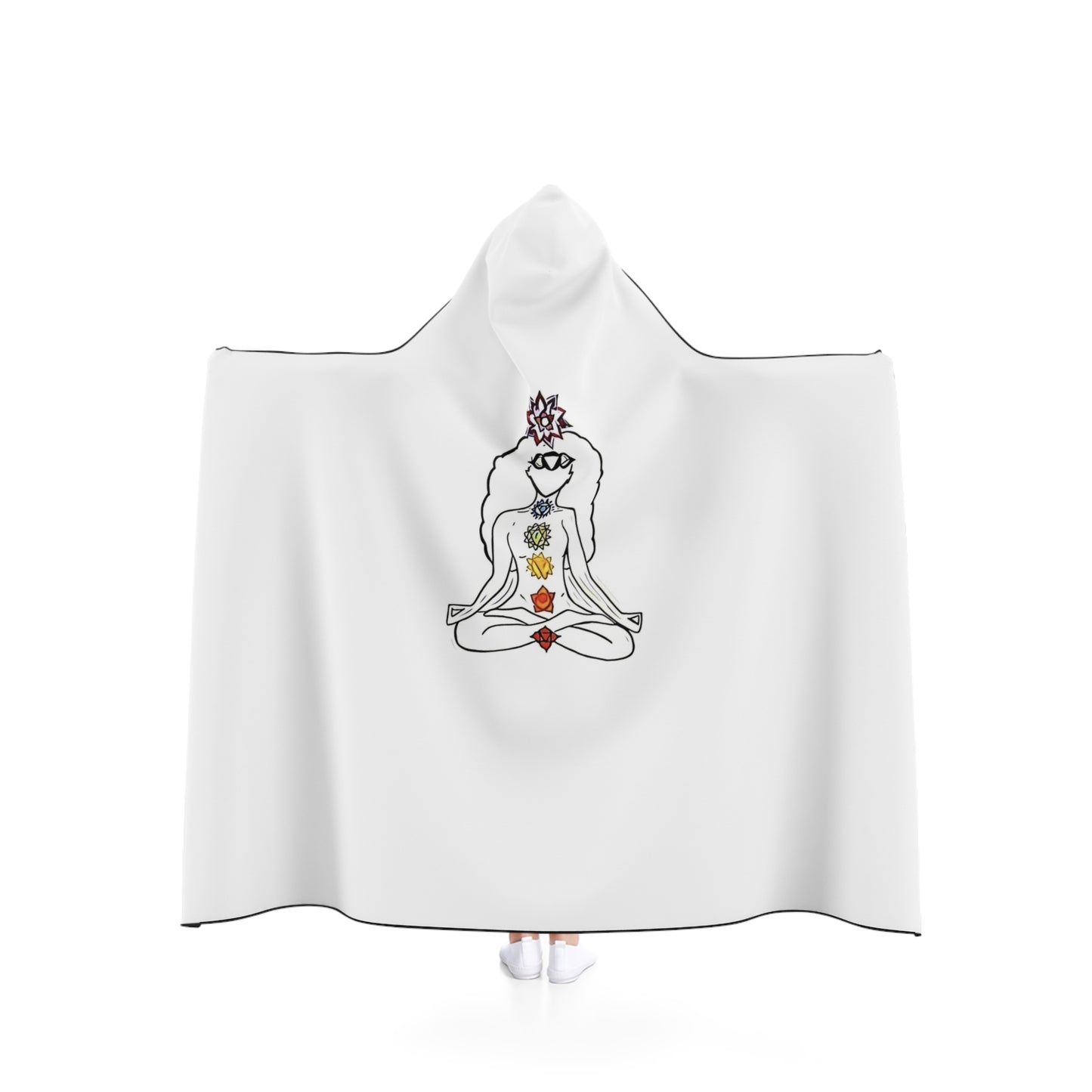 Hooded Chakras Blanket