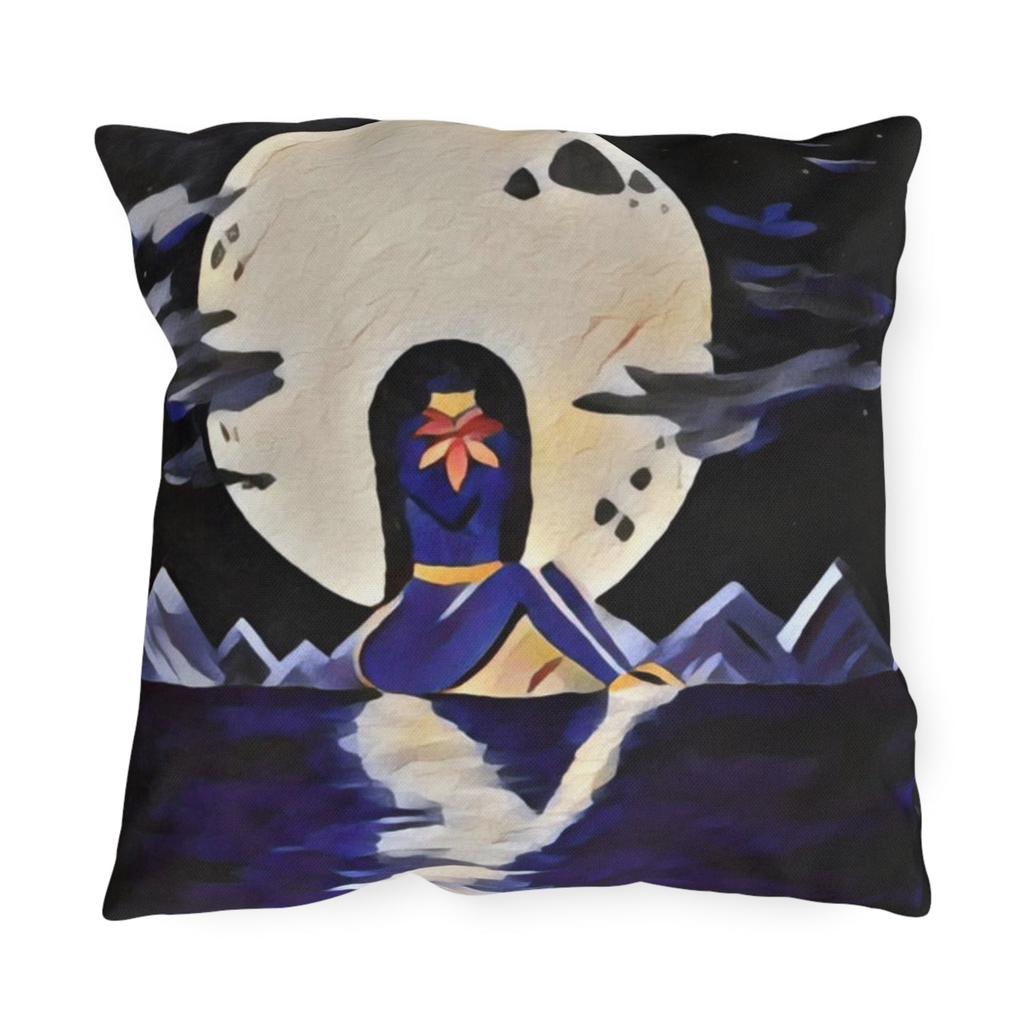 Outdoor Pillow Moon Fae