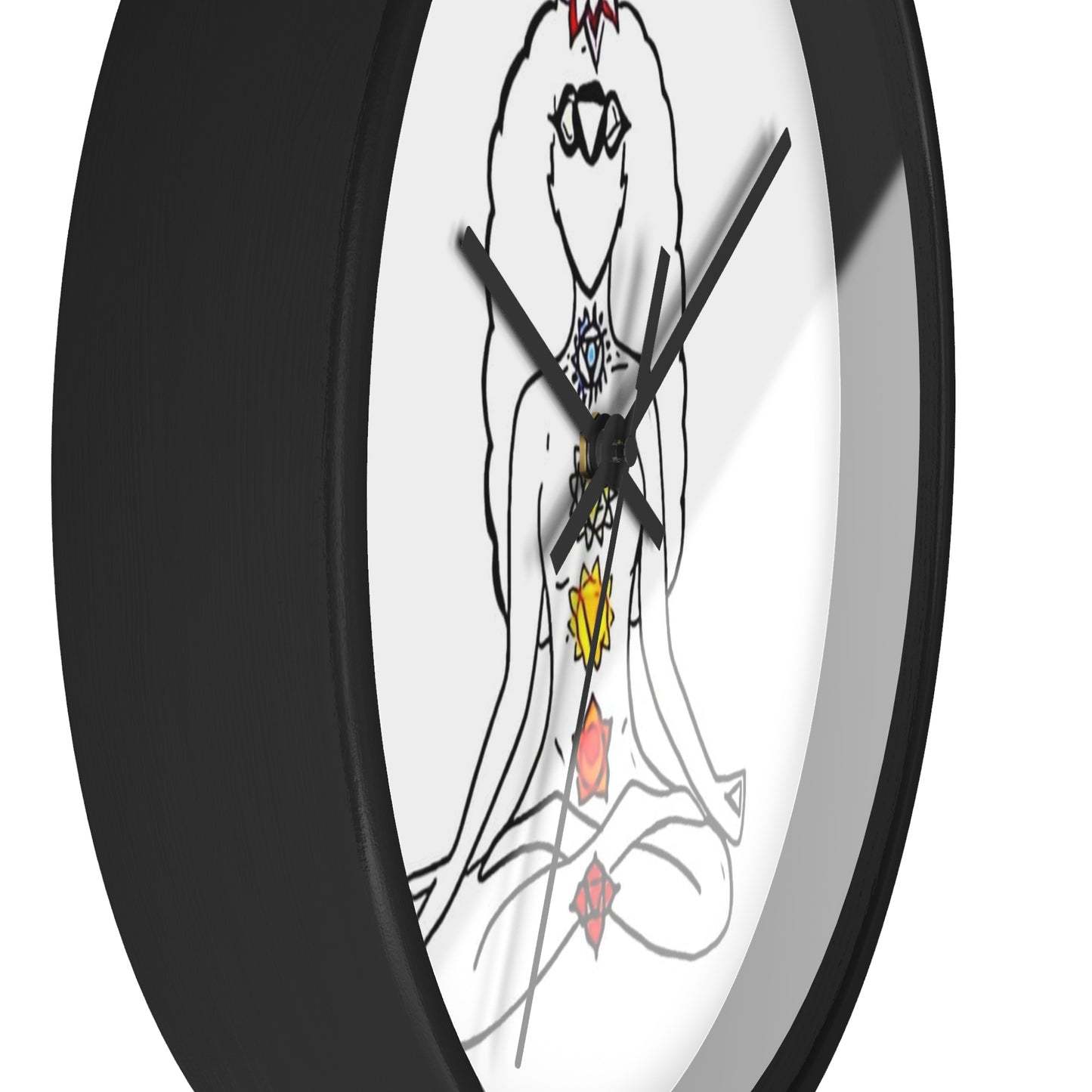 Wall Clock Chakras