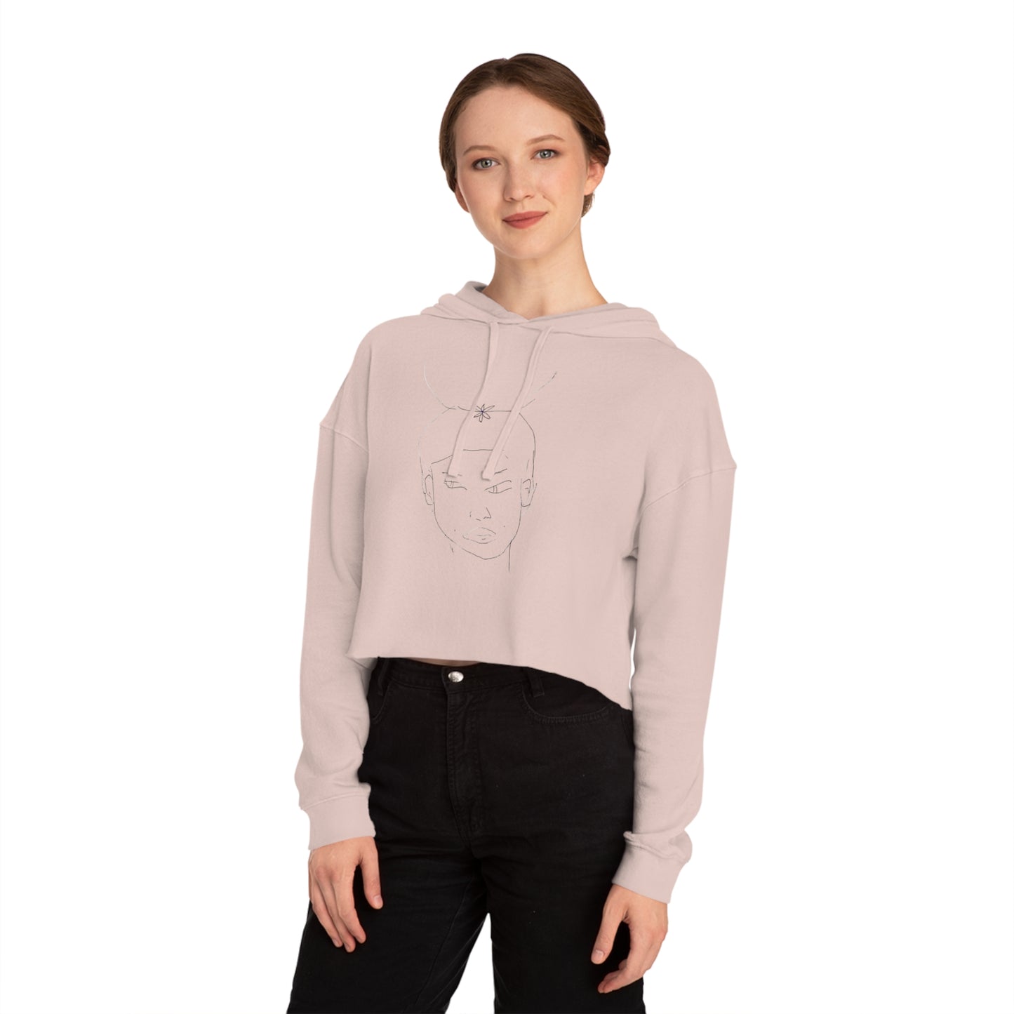 Cropped Huh Hoodie