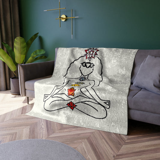 Velvet Chakras Blanket