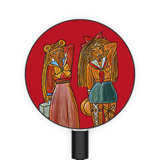 Magnetic Sailor Moon & Sailor Venus Charger