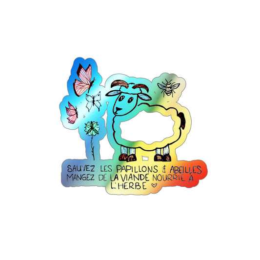 Holographic Nature Sticker