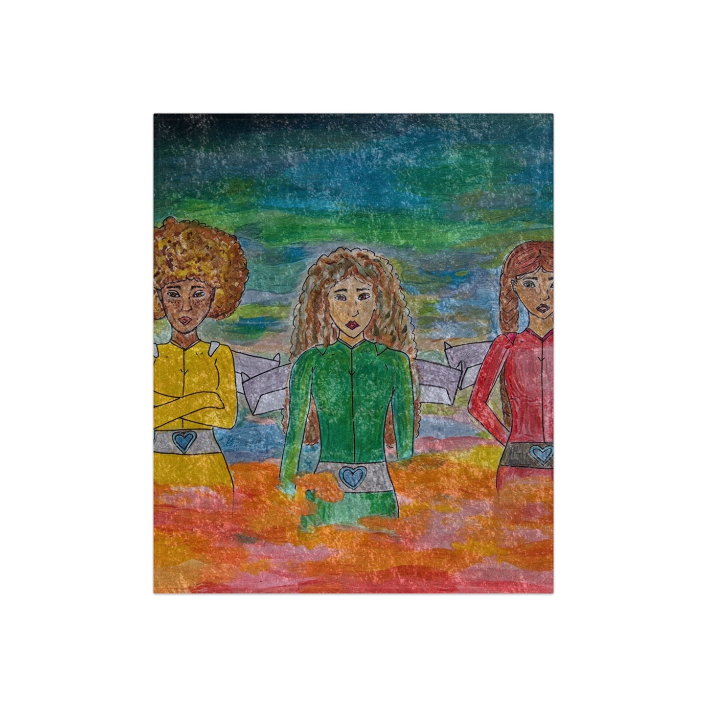 Velvet Bgirls Blanket