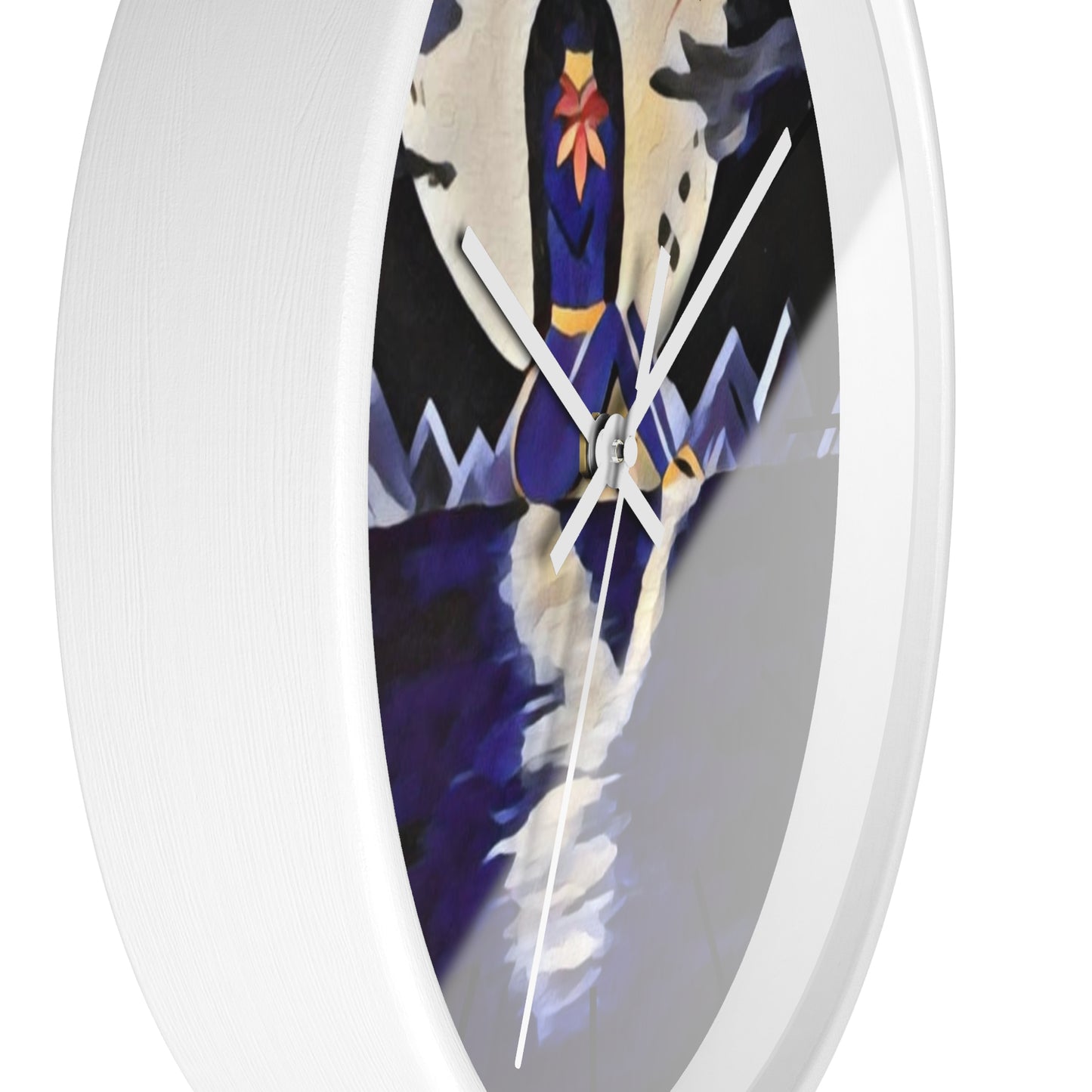 Wall Clock Moon Fae