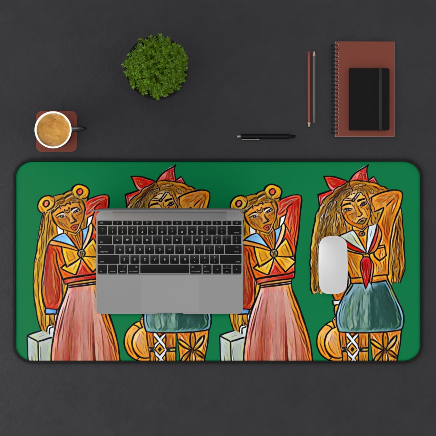 Desk Mat Sailor Moon & Sailor Venus
