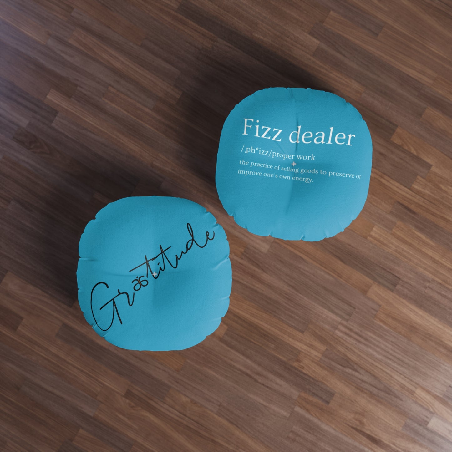 Floor Pillow Gratitude [Round]