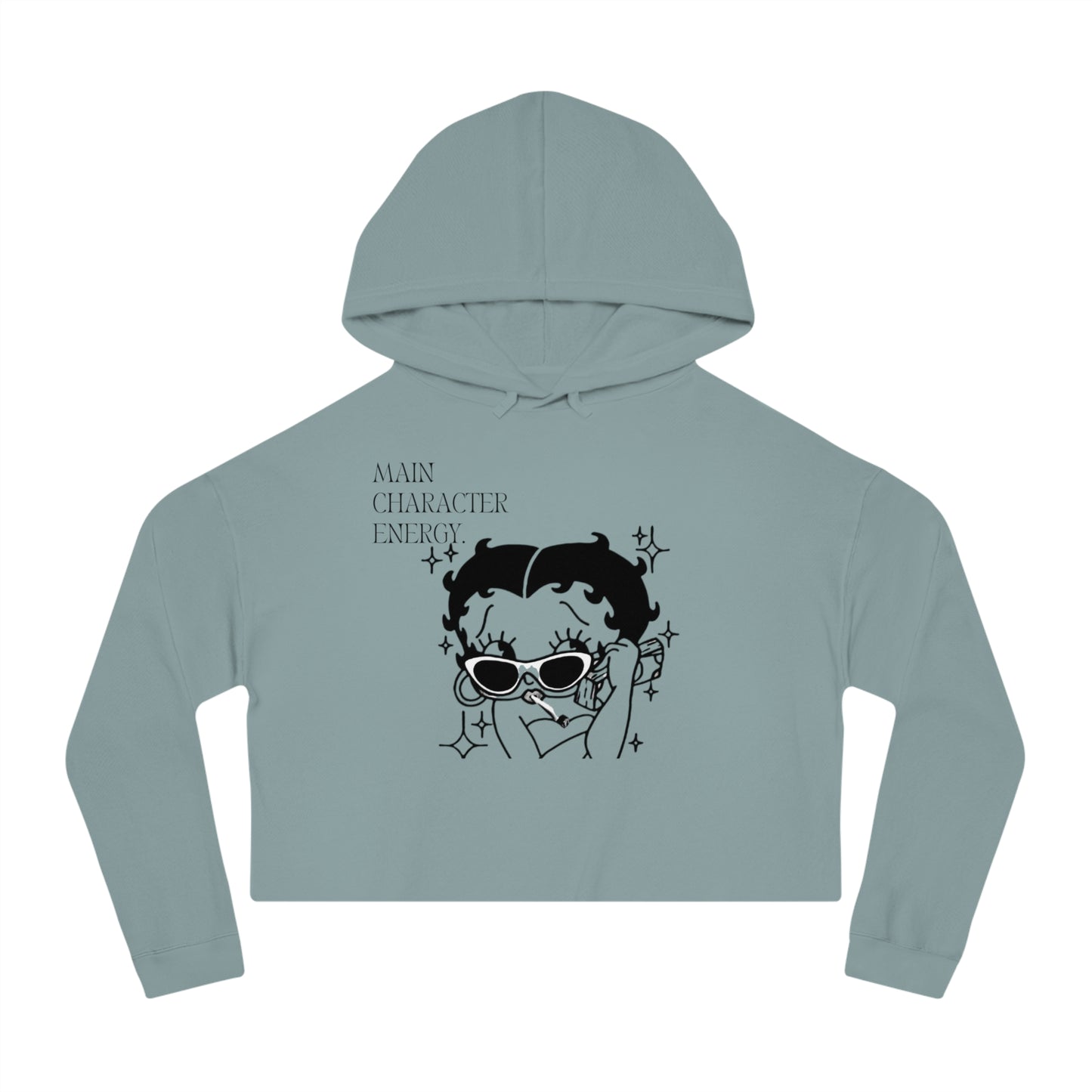 Cropped Main B Hoodie
