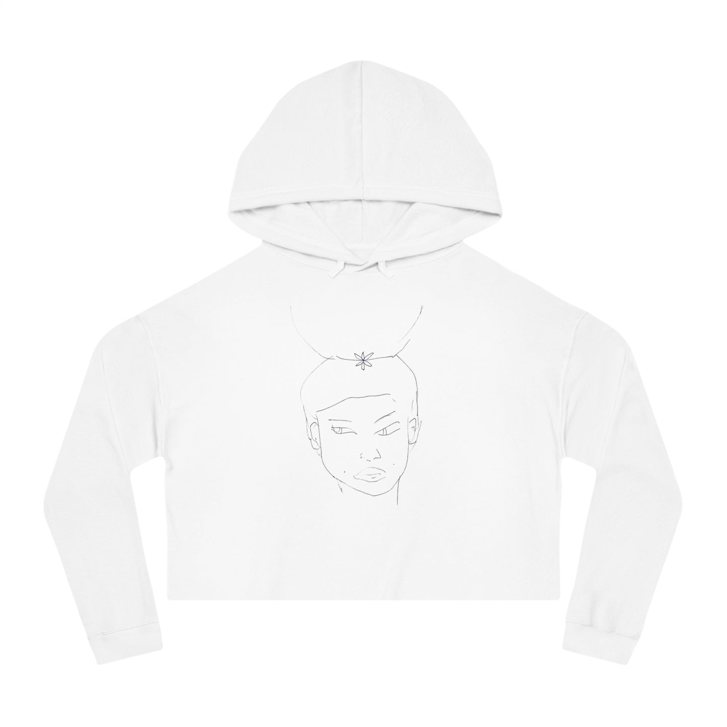 Cropped Huh Hoodie