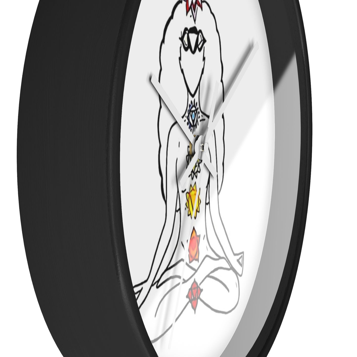 Wall Clock Chakras