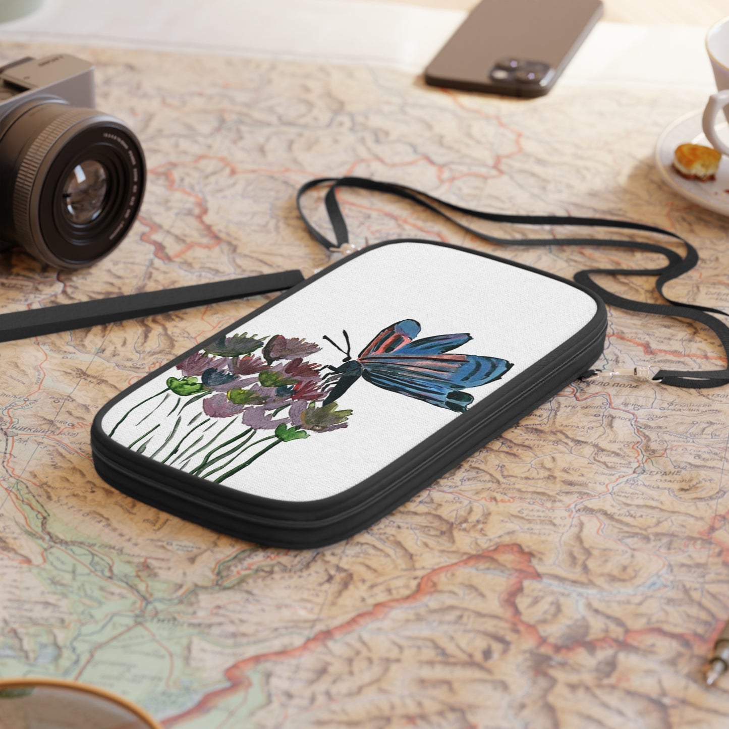 Passport Wallet Butterfly