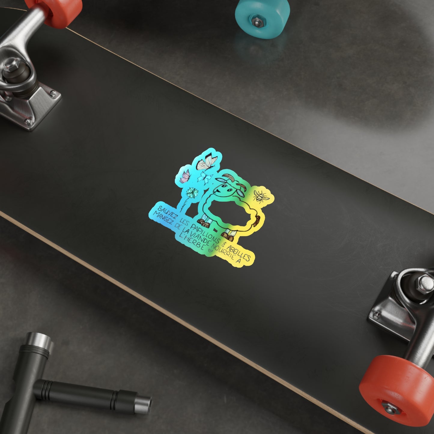 Holographic Nature Sticker