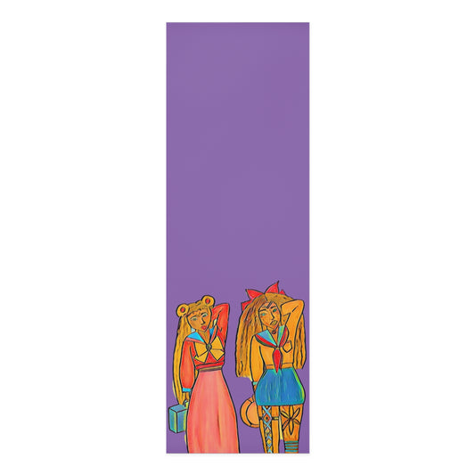 Yoga Mat Sailor Moon & Sailor Venus [Purple]
