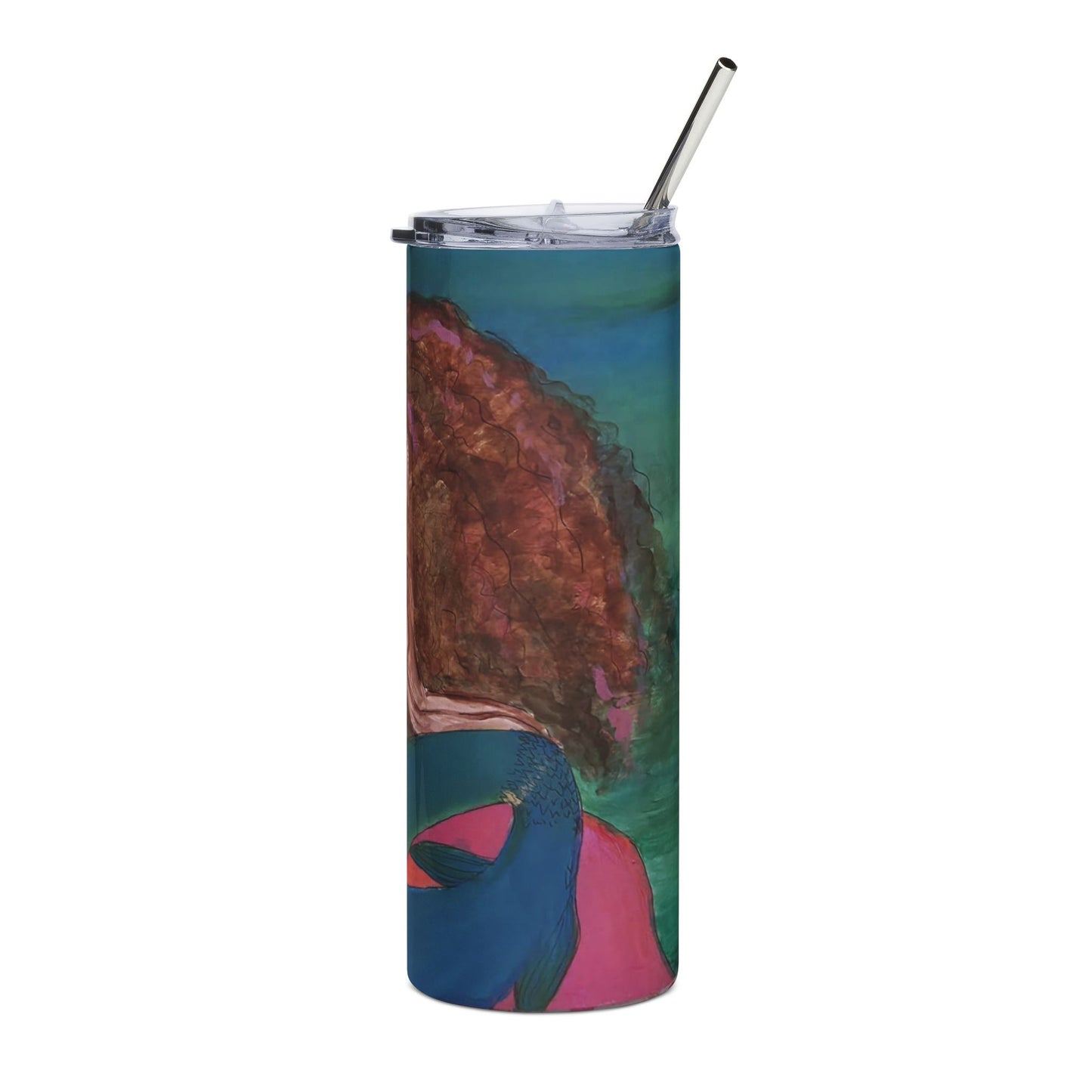Stainless Ariel Steel Tumbler (20oz)