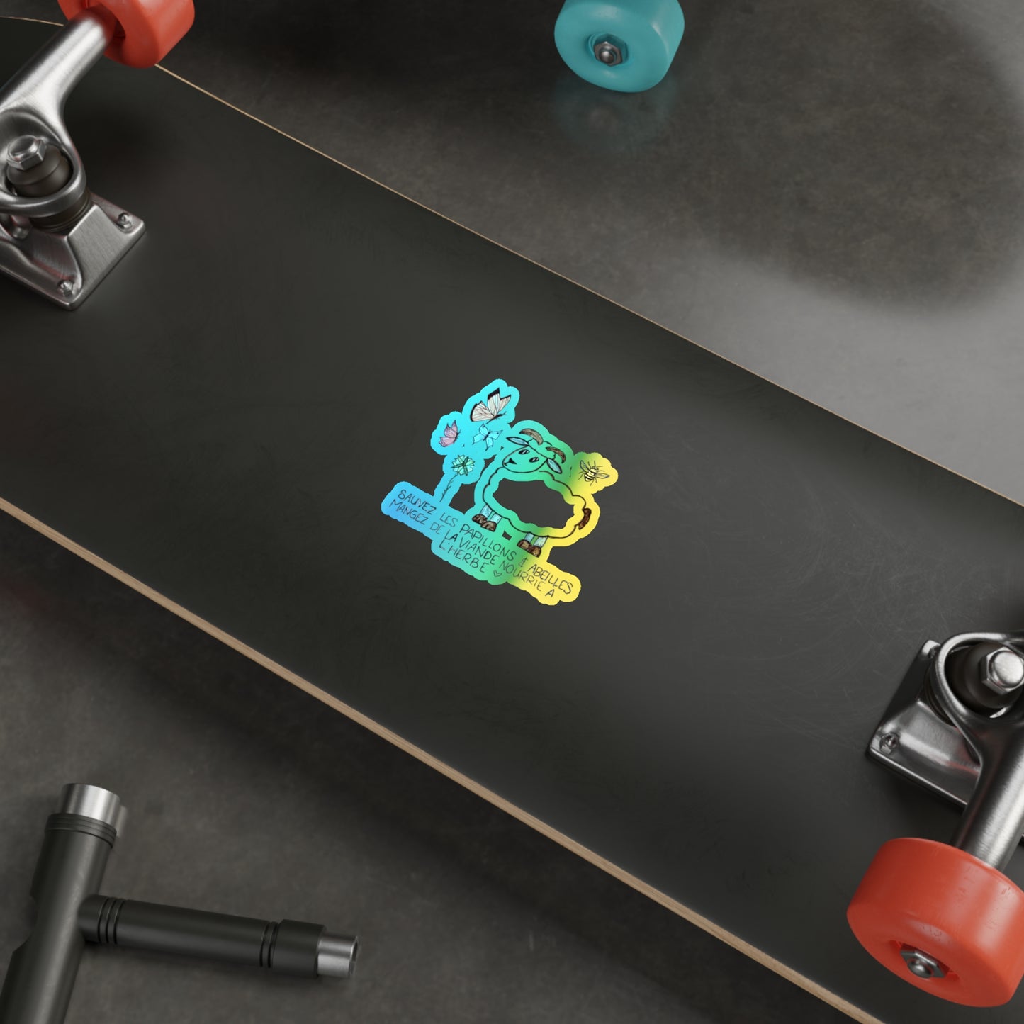 Holographic Nature Sticker