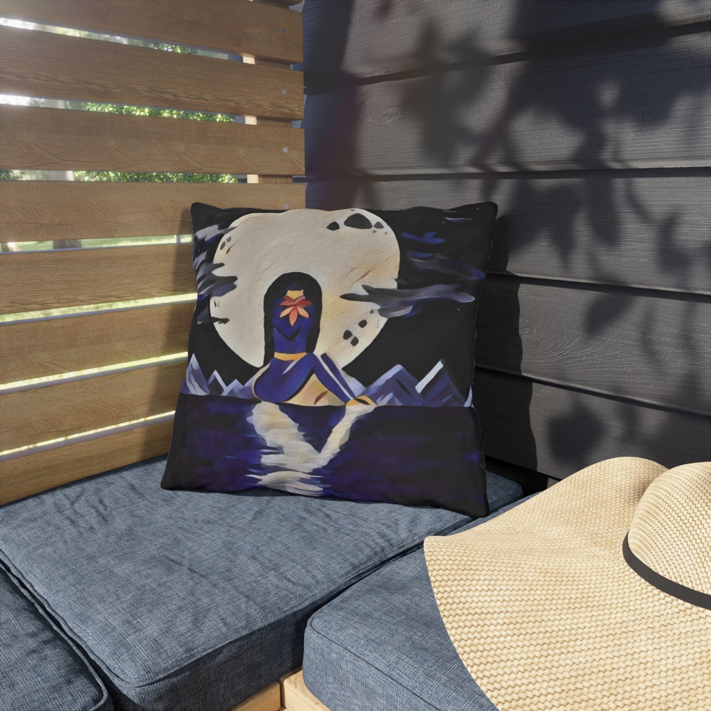 Outdoor Pillow Moon Fae